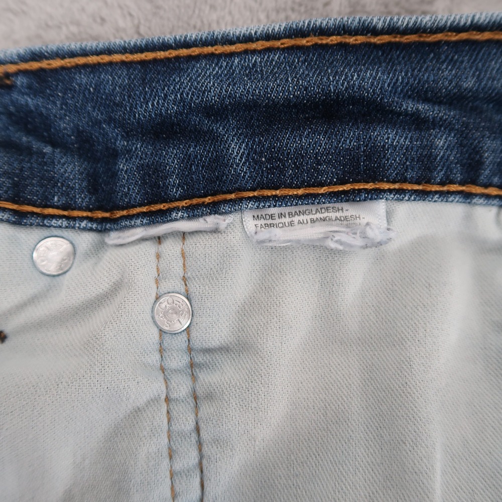 Levi's Jeans Mens 33x32 Fits 32x30 Blue 512 Slim Taper Classic Medium Wash - Picture 5 of 10